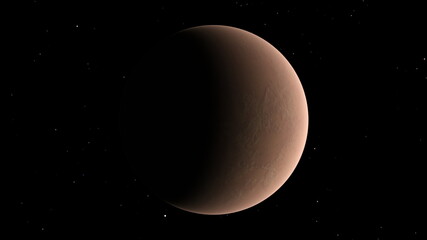 惑星　3DCGレンダリング