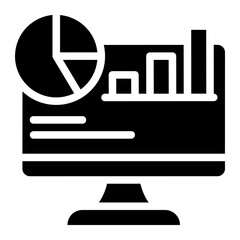 Diagram Analysis Solid Icon