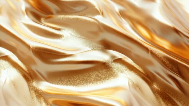 A mesmerizing texture of gold and copper with a wave-like pattern that exudes warmth.