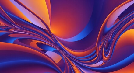 Abstract color waves