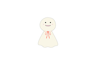 Cute Teru Teru Bozu with a Red Bow