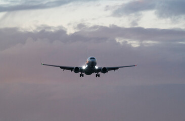 Modern Aviation at Golden Hour