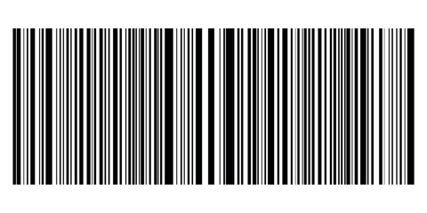 Barcode isolated on color background. Code stripes sticker. Barcode labels, customers qr code.