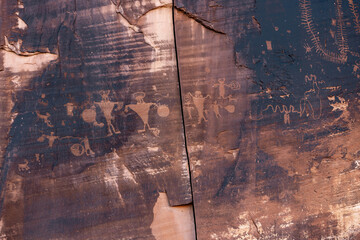 Petroglyphs By the Colorado River