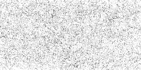 Abstract Black and White Grain Noise Texture Overlay Background