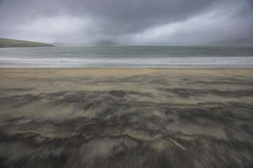 Sand Patterns on Horgabost Beach, Isle of Harris, Scotland