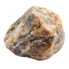 Natural Rock Stone Isolated on Transparent Background