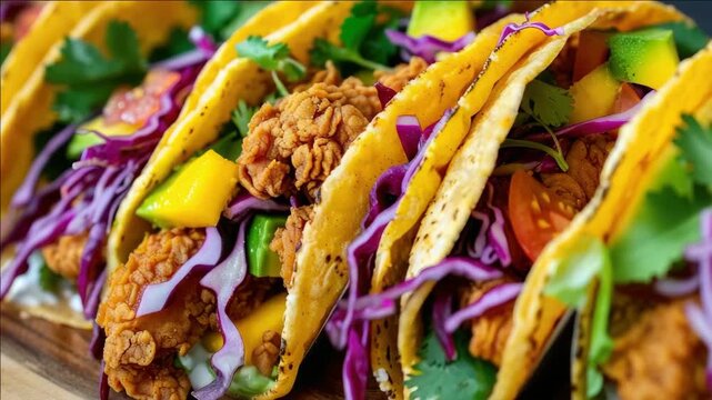 A delicious plate of tacos ready to be enjoyed.