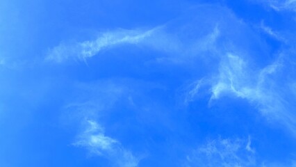 blue sky with clouds