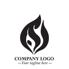 Spinach Logo Symbol in Black on the White Background Minimalist Leaf Vegetable Illustration