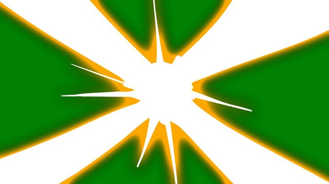 A white bird flying in the sky and green background with border screen an image of leaf orange pattern flower on x symbol green screen animated chromakey background movement backgrounds