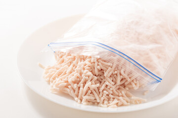 冷凍　鶏ムネ肉　挽き肉