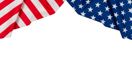 Celebrate America's spirit with flowing stars and stripes creating an elegant patriotic backdrop for your designs