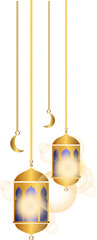 Golden lanterns to welcome Eid al-Fitr