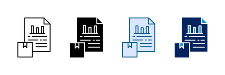 Product Research Icon Set Multiple Style Collection
