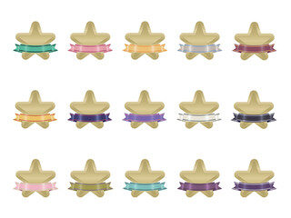 いろいろメダルリボンセット8