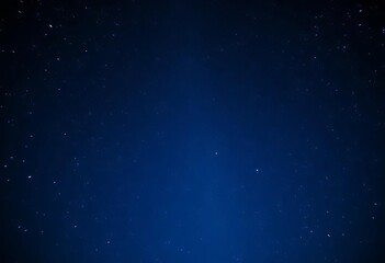 Fototapeta premium Deep twilight sky, countless stars, vibrant blue hue, starlight, midnight