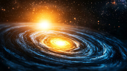 Vast universe colorful universe gigapixel image high fidelity celestial scene makes one feel awestruck and humbled by scale of existence