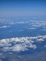 Aerial views of Colorado and Washington