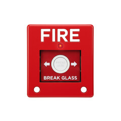 Fototapeta premium Emergency Response Apparatus Standby, Safeguarding Structures Through Early Fire Detection Readiness