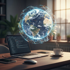 미래지향적인 이미지