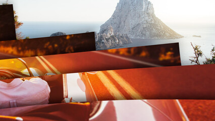 3D Striped Transitions