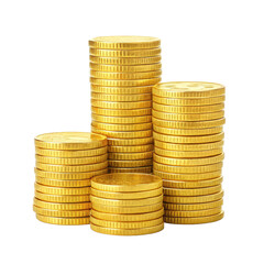 Stacks of gold coins png stacks png gold png coins png money png currency png wealth png finance png shiny png transparent background