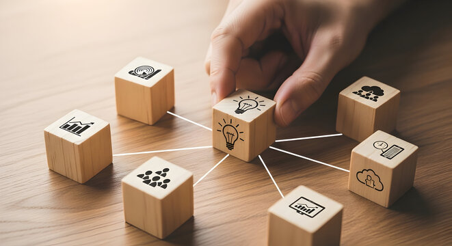 Connecting business ideas and growth strategies with innovative planning - Powered by Adobe