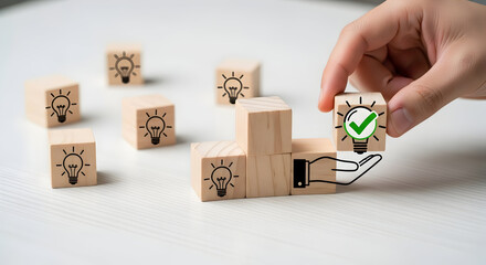 Successful idea generation with verified concept and growth