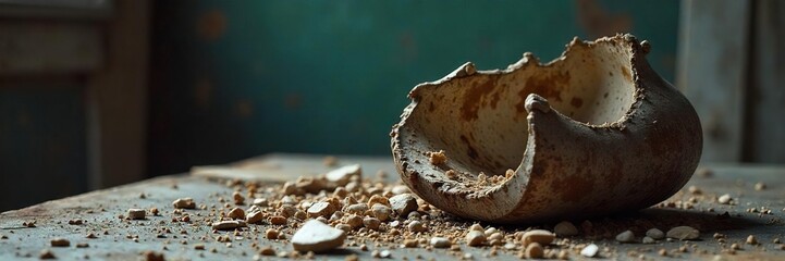 Broken Household Item A Poignant Symbol of Domestic Violence Aftermath