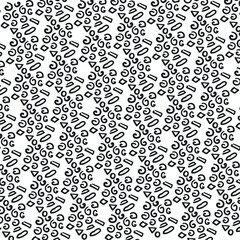 Texture in the form of small round curls with figures.