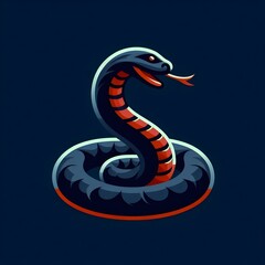 Fototapeta premium Anaconda Logo