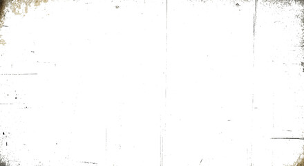 Distressed Grunge Texture Overlay White Vintage Background Isolated