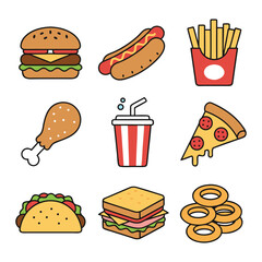 Vibrant Urban Snackset for Modern Projects