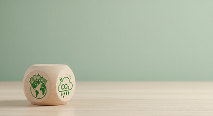 Eco-Conscious Design With Carbon Footprint Symbolism