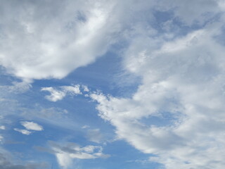 Obraz premium 雲の多い空