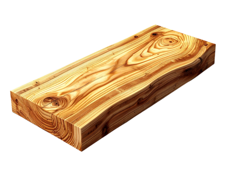 Engineered Wood Board with Layered Structure – Construction Material PNG