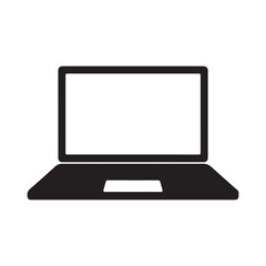 laptop isolated on white background. vector illustration EPS 10