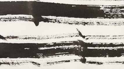 abstract painting drawn with a brush, rough lines drawn with ink and brush, drawing of rough lines painted with a brush