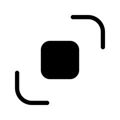 Resize Icon Vector Symbol Design Illustration