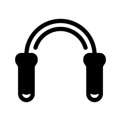 Jump Rope Icon Vector Symbol Design Illustration