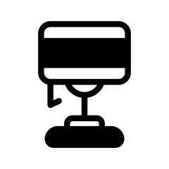 Lamp Icon Vector Symbol Design Illustration