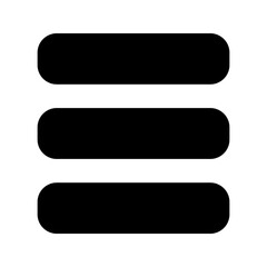 Fototapeta premium Menu Icon Vector Symbol Design Illustration