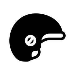 Helmet Icon Vector Symbol Design Illustration
