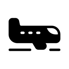 Take Off Icon Vector Symbol Design Illustration