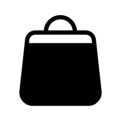 Shopping Bag Icon Vector Symbol Design Illustration