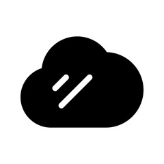 Cloud Icon Vector Symbol Design Illustration