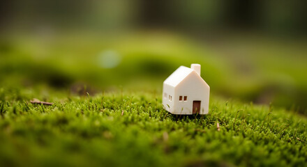 Dreaming of a sustainable home nestled in nature's embrace