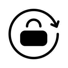 Rotate Icon Vector Symbol Design Illustration