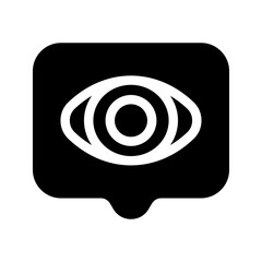 View Icon Vector Symbol Design Illustration